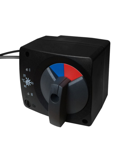 Сервомотор со встроенным регулятором по заданной температуре FB