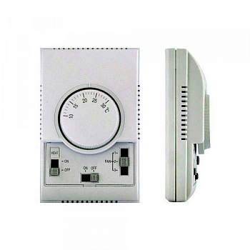 Термостат комнатный со встроенным трехступенчатым переключателем скорости TS