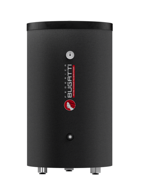 Бойлер косвенного нагрева S270A480 Federica Bugatti из нержавеющей стали со змеевиком