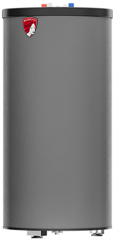 Бойлер косвенного нагрева 800 Federica Bugatti Эко из черной стали