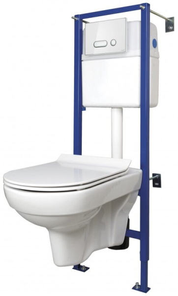 Комплект инсталляции 	Cersanit City new clean on