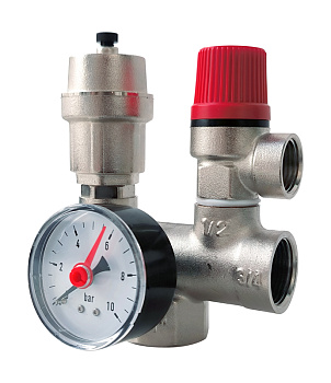 Группа безопасности котла Grosseto  (1", 3 бара) В2106