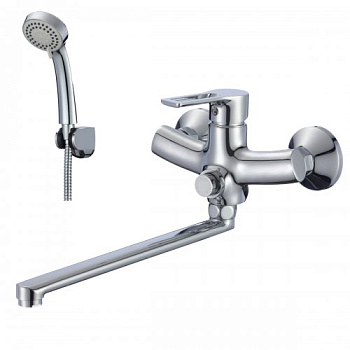 Смеситель универсальный с плоским поворотным изливом Rossinka RS43-32