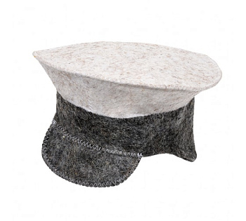 Шапка  Hot Pot Фуражка комби белая