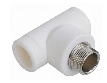 Тройник комб. нар. рез. 25х3/4 ПП Grosseto