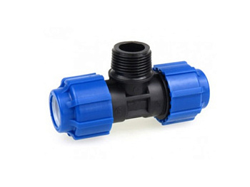 Тройник комбинированный НР 25х3/4"х25 компрессионный Джилекс