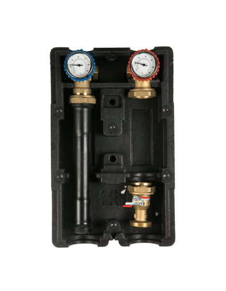 Насосная группа (прямая) с изоляцией без насоса  Federica Bugatti  SA 125 - DN 25 (1")