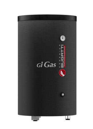 Бойлер косвенного нагрева S160A480 Federica Bugatti из нержавеющей стали со змеевиком