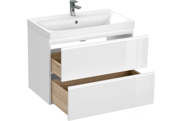 Тумба под раковину подвесная MODUO 80 для MODUO 80 белый 64141 CERSANIT