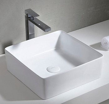 Раковина накладная AZARIO AZ41120 130 390 390 Белый