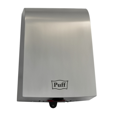 Электросушитель для рук "Puff-8950", Хром 1 кВт, антивандальная 205х99х255