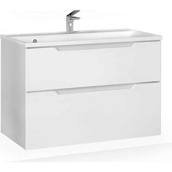 Тумба Wector 90 подвесная белая Raval
