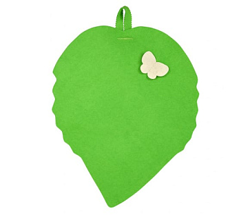 Коврик Банные штучки  для сауны Лист