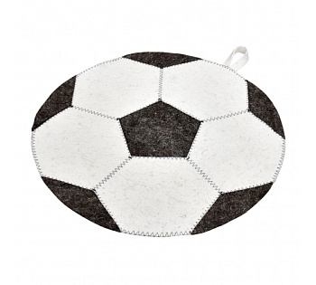 Коврик Банные штучки  для сауны Футбольный мяч