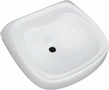 Раковина  округленная форма Лобненский стройфарфор Водолей 190 490 570 Белая