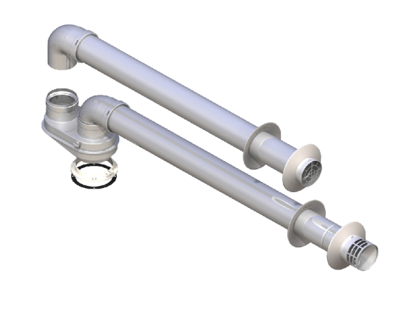 Комплект на разделительную систему для конденсационных котлов 80/80 (Bugatti COND 35B, 50C, 99C)