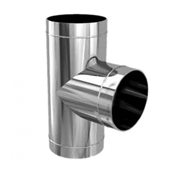 Сэндвич-тройник 90* ф 120/200  нерж/оцин 0,5 ммКК  Sferra