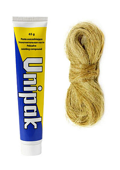 Комплект №2 UNIPAK (паста 75 г.+ лен 13г.) Комплект №2 UNIPAK (паста 75 г.+ лен 13г.)