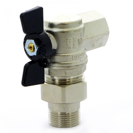 Кран шаровый TIM 1/2" с разъем. соединением бабочка