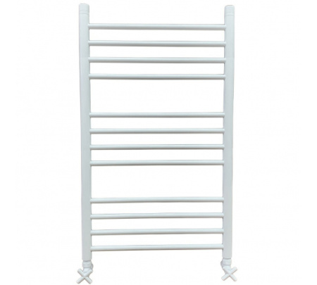 Полотенцесушитель ЛП (r2) 100/50 водяной НИКА (с ком-том фарнитуры RAL 9016 матовый)