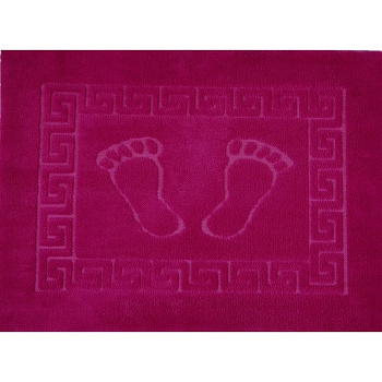 Коврик для ванной 50*70 см полипропилен FOOT Primanova розовый