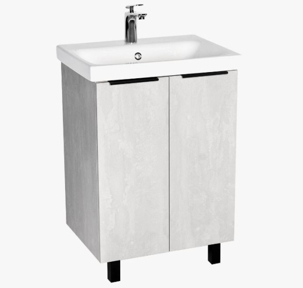 Тумба "Берлин" MODUO 60 2 ств цемент