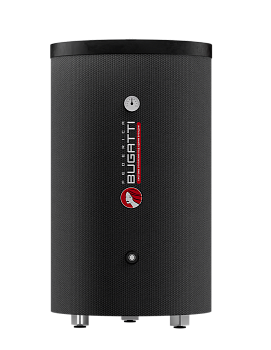 Бойлер косвенного нагрева S160A480 Federica Bugatti из нержавеющей стали со змеевиком