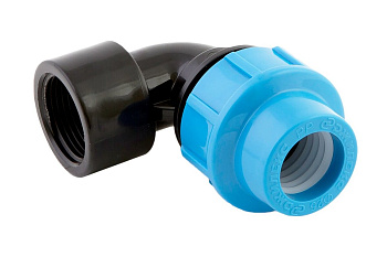 Отвод комбинированный ВР 25х1" компрессионный Джилекс