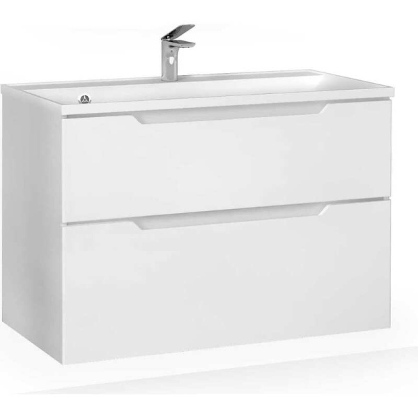 Тумба Wector 90 подвесная белая Raval