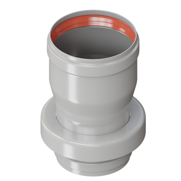 Адаптер перехода с коаксиальной d60/100 на раздельную d80