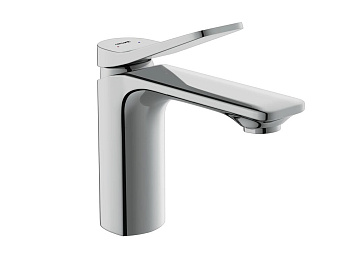 Смеситель для раковины ODRA однорычажный клик клак 63050 CERSANIT