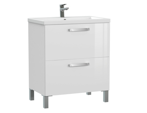 Тумба под раковину напольная MELAR 70 для COMO 70 белый CERSANIT