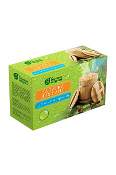 Запарка Банные штучки для бани Листья мяты перечной