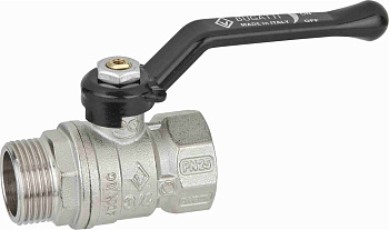 Кран шаровый BUGATTI 1/2"  вн/нар рычаг серия 605 ARIZONA (24)