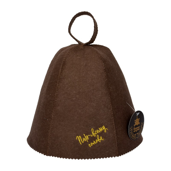 Шапка  Банные штучки Пар всему голова