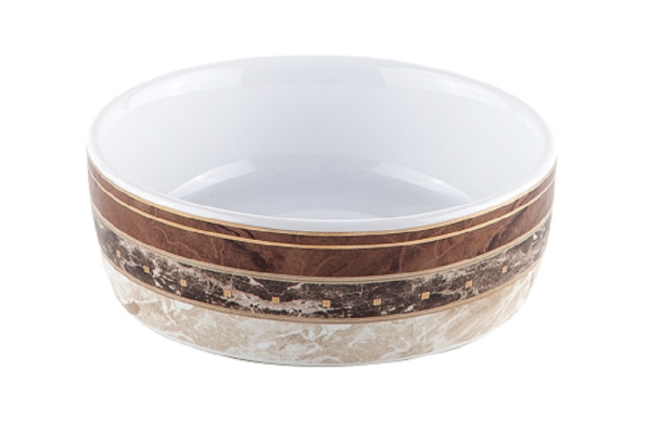 Мыльница, керамика коричневый GARNSEY Primanova