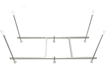 Сборный каркас к ванне 160/165 см (шпильки) BELLA