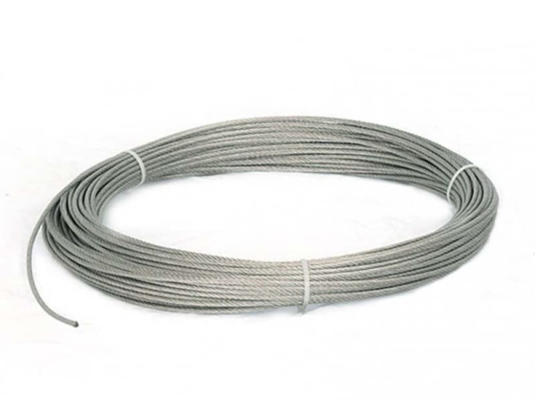 Трос для крепления насоса, нерж 3 мм (7х7) 50 м