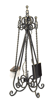 Набор каминный  Везувий кованый N130B