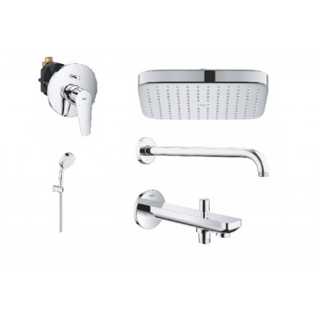 Набор для ванны встр(29079001+27492000+27406000+13390000+27597001+28151001+28605)110100BauEdgeGROHE