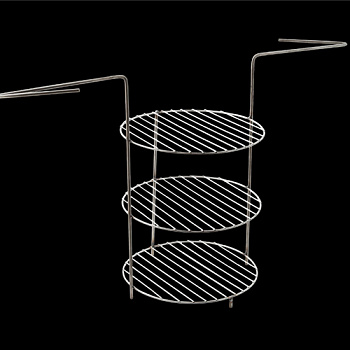 Решетка-гриль Амфора к тандырам Атаман, Большой, Дастархан, Есаул, Охотник, Скиф (3х ярусная средняя)