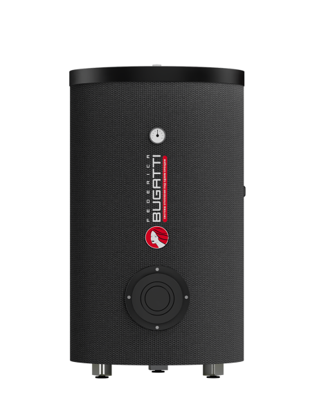 Бойлер косвенного нагрева FBS-B 160 Federica Bugatti эмалированный, змеевик, напольный