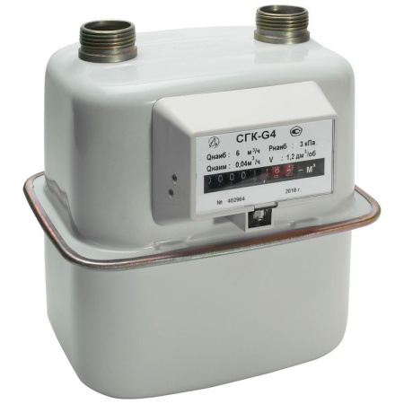 Счетчик газа СГК G4 (вертик.М30х2) 2022 г. Сигнал Правый-(тип 18)