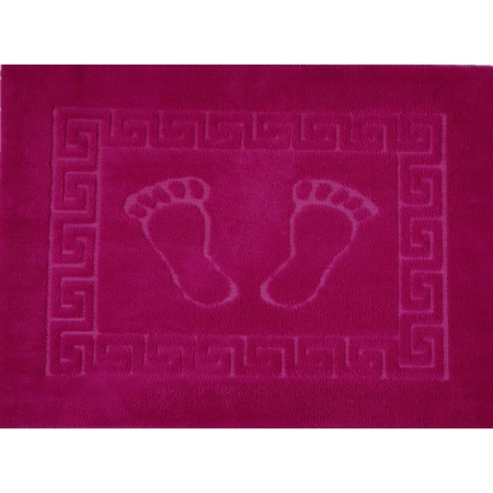 Коврик для ванной 50*70 см полипропилен FOOT Primanova розовый
