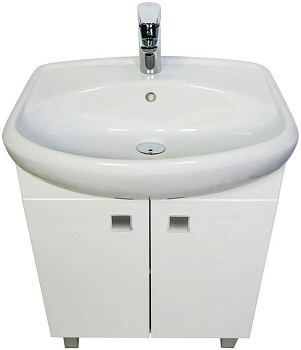 Тумба Рио 60, раковина Ri-60TU+RA Orange