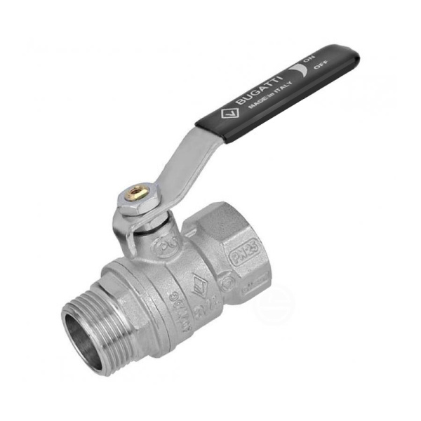 Кран шаровый BUGATTI 2" вн/нар рычаг  серия 606 ARIZONA (2)