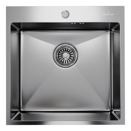 Мойка настольная MIXLINE PRO 50х50 (черный графит)