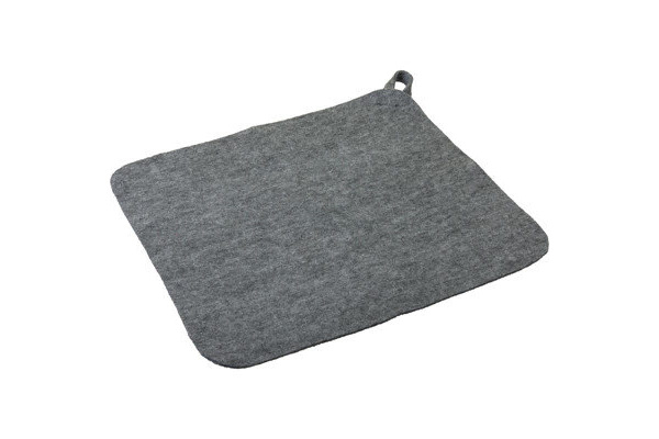 Коврик Банные штучки  для сауны серый Hot Pot