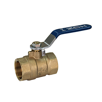 Кран шаровый ZOX 1" вн/вн рукоятка