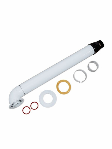 Комплект коакс. дымохода 60/100 (Bugatti,Navien,Wolf,Bosch,Protherm,Buderus) L750 с антиобл. KRATS